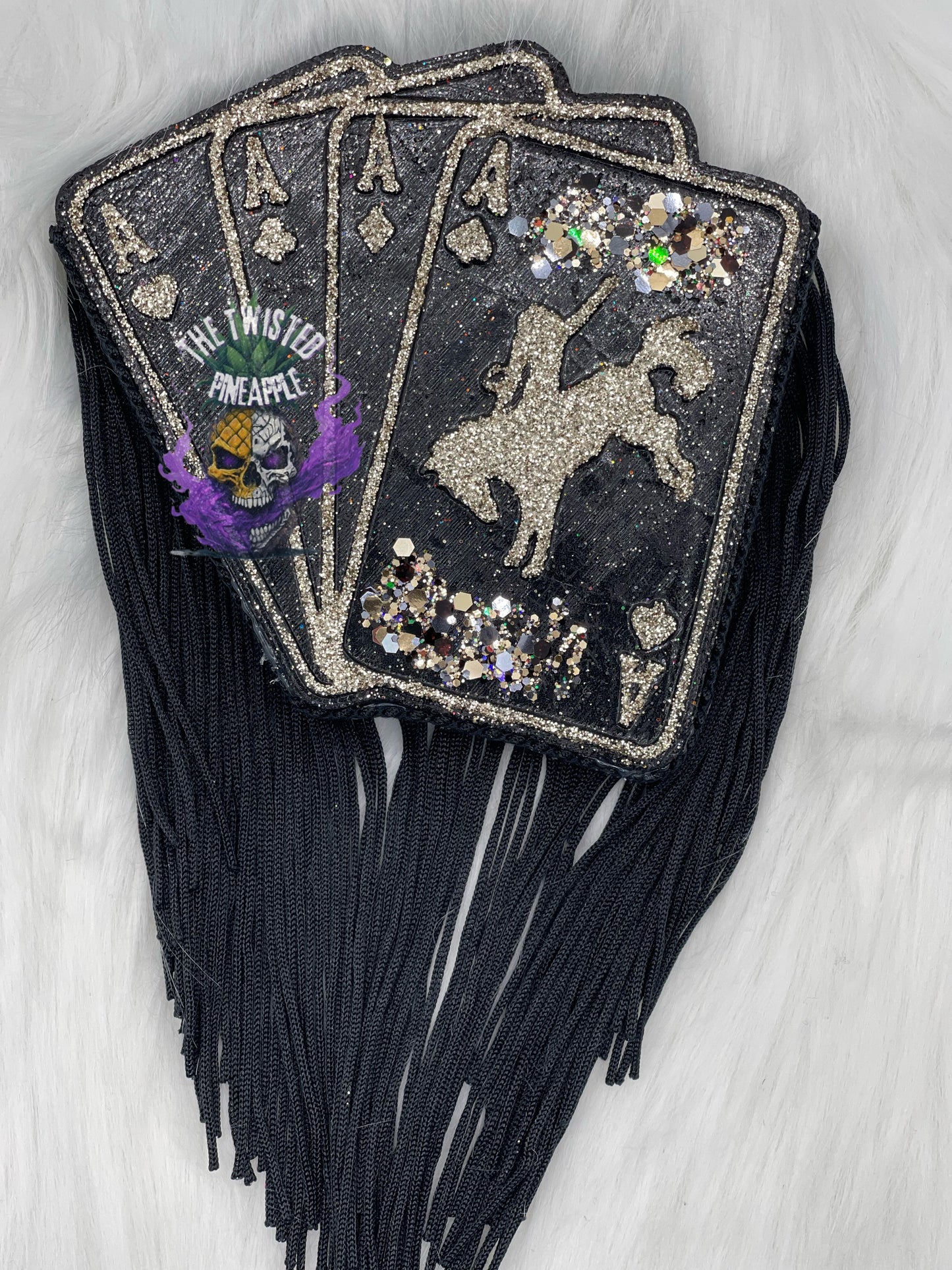4 Aces Cowboy Poker Freshie