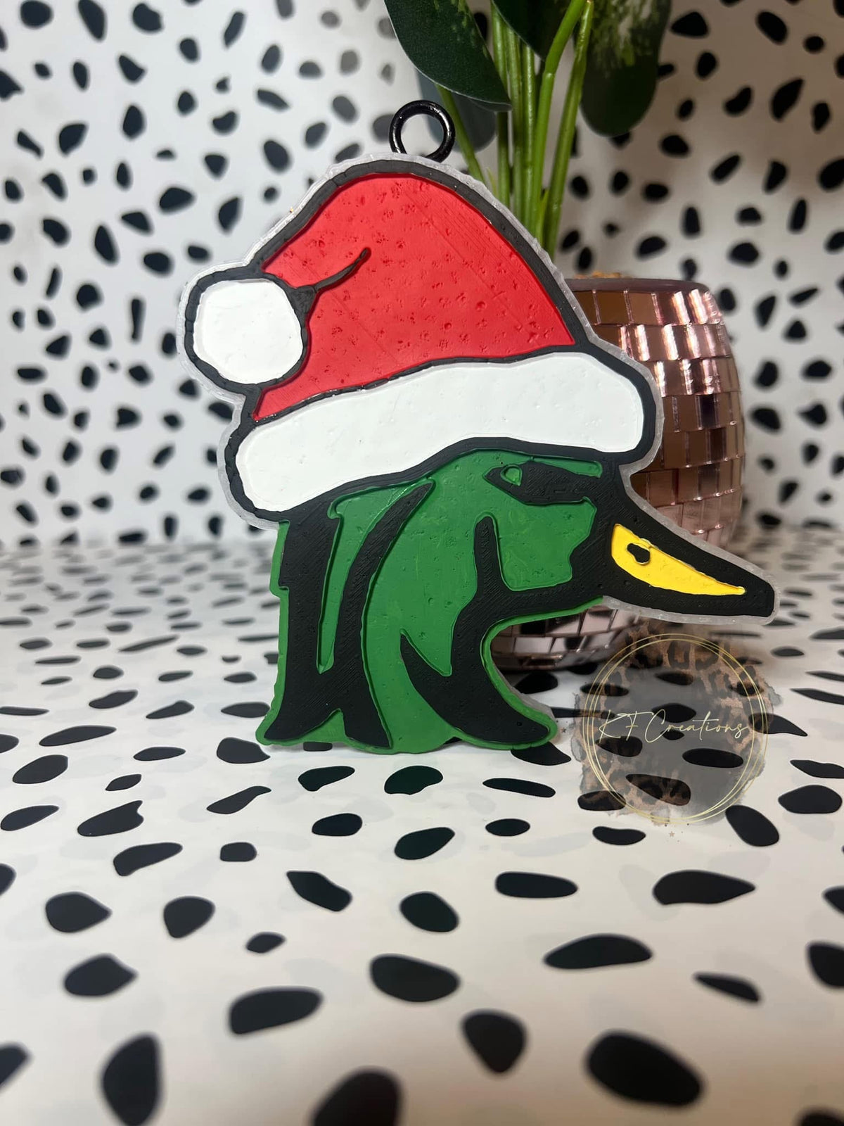 Santa Mallard Freshie Silicone Mold