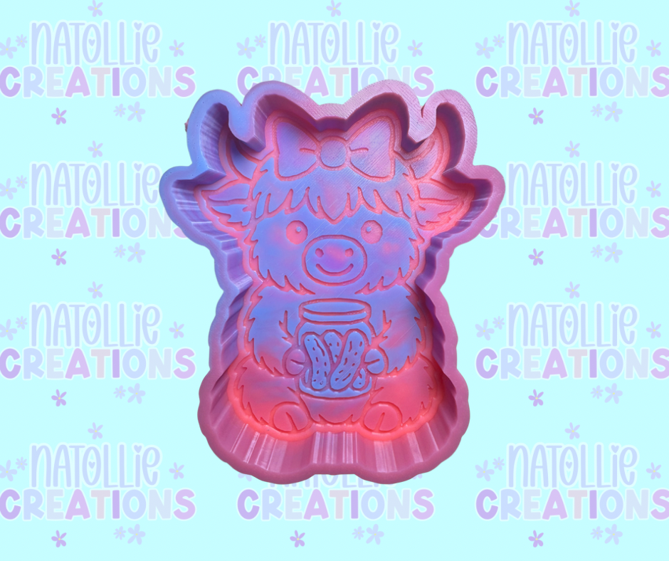 Pickle Highland Freshie Silicone Mold