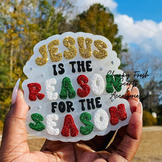 Jesus Is The Reason For The Season Freshie Silicone Mold