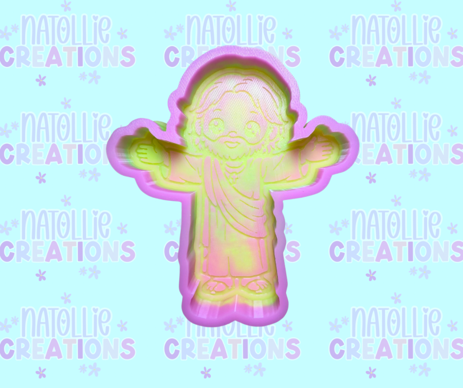 Jesus Freshie Silicone Mold