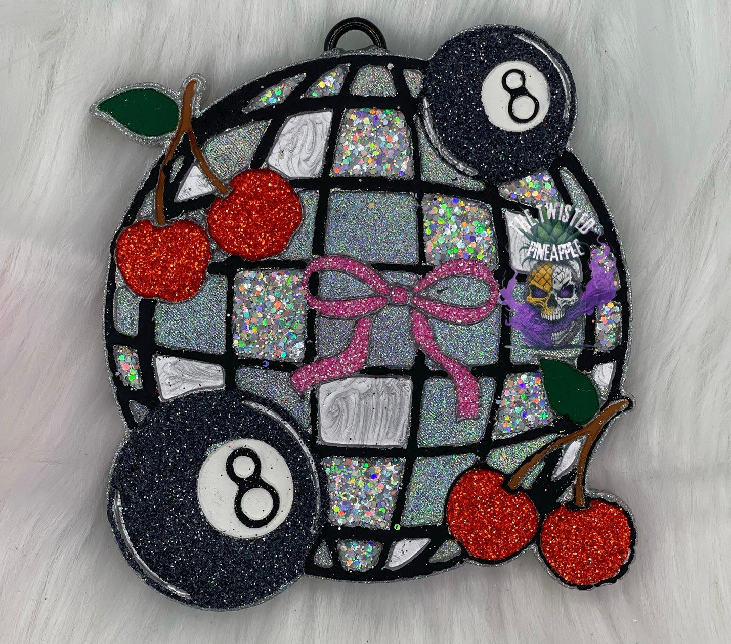 Discoball & Cherries Freshie