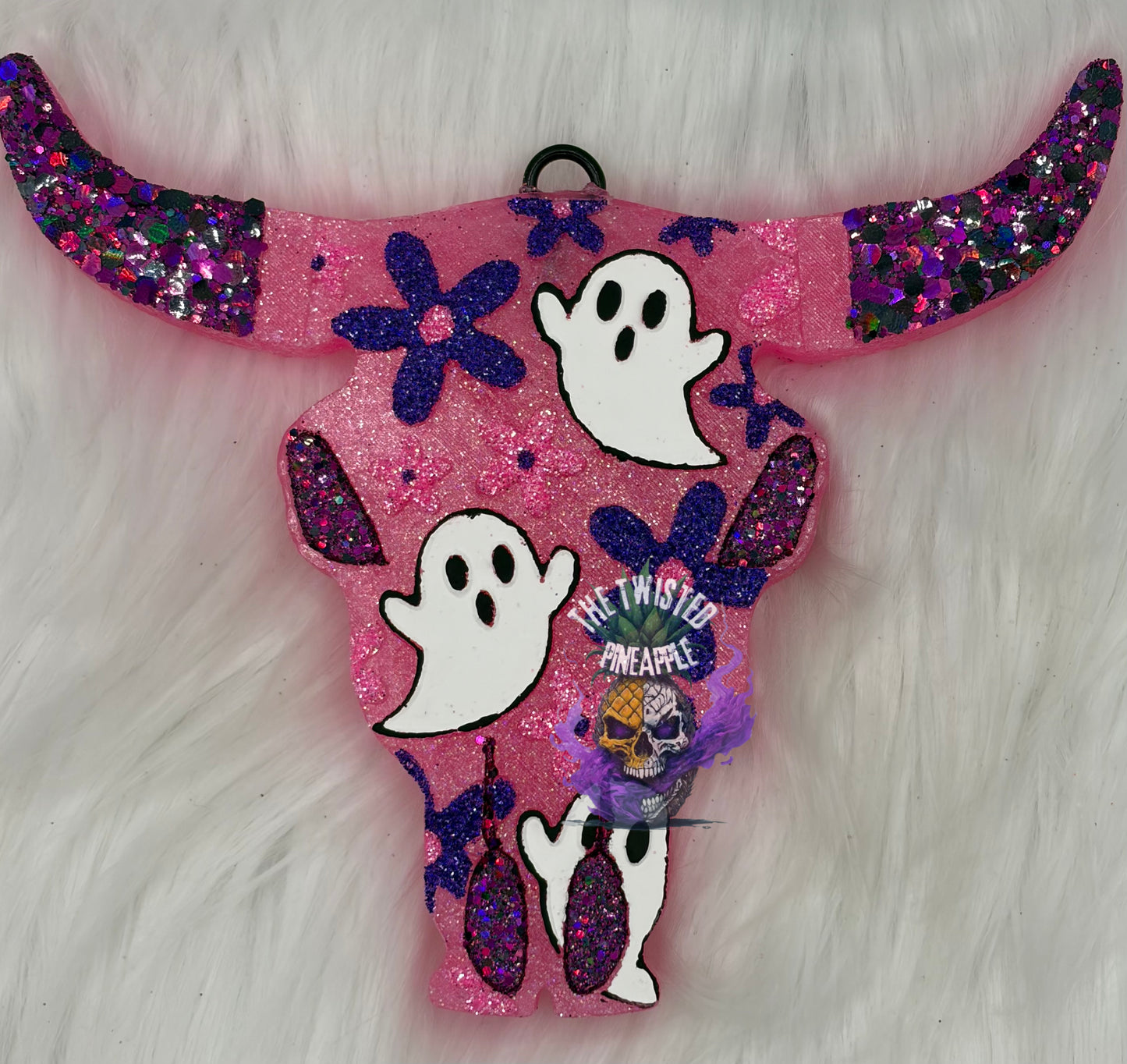Ghost Floral Bullskull (Baked Apple Pie)