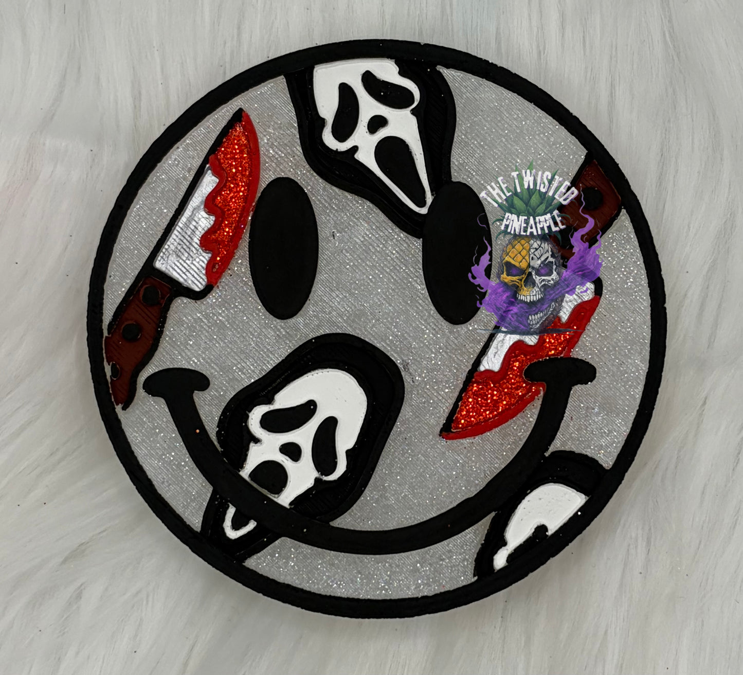 Ghostface Circle Smiley (Baked Apple Pie)