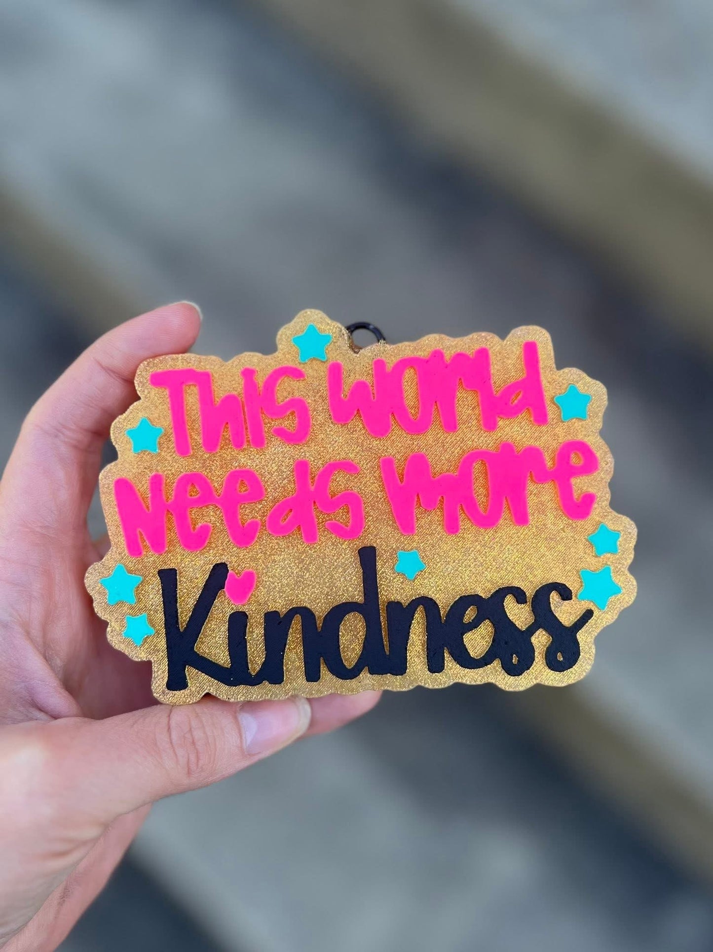 This World Needs More Kindness Freshie Silicone Mold