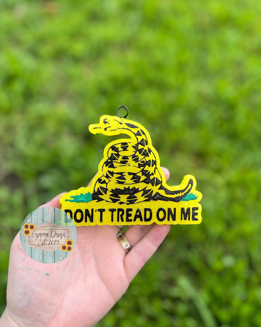 Don’t Tread On Me Freshie Silicone Mold