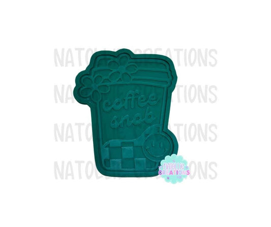 Blank Latte + Inserts Freshie Silicone Mold