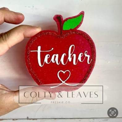 Teacher Apple Freshie Silicone Mold
