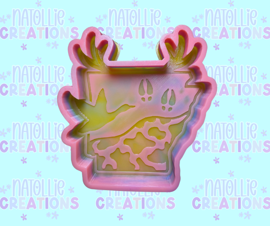 Hunting Arkansas Freshie Silicone Mold