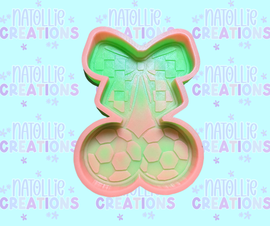 Soccer Cherry Freshie Silicone Mold