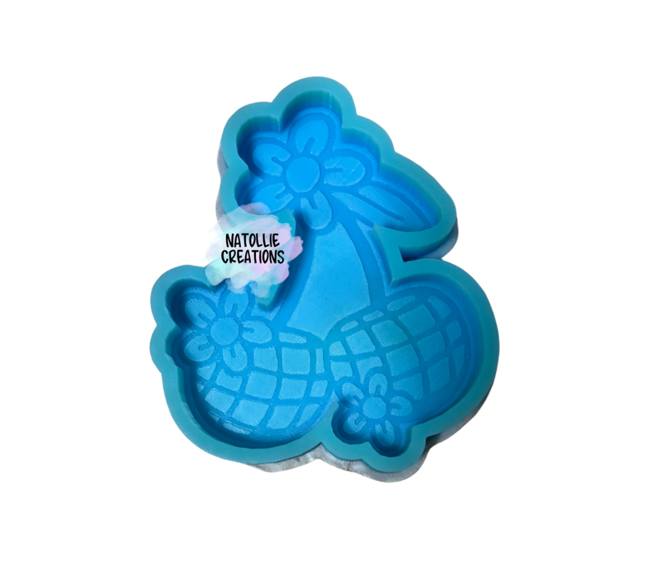 Floral Disco Cherry Freshie Silicone Mold