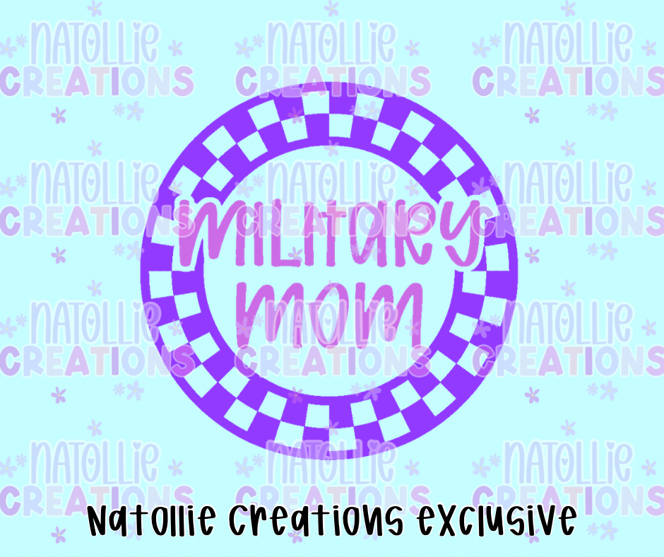 Military Mom Insert Freshie Silicone Mold