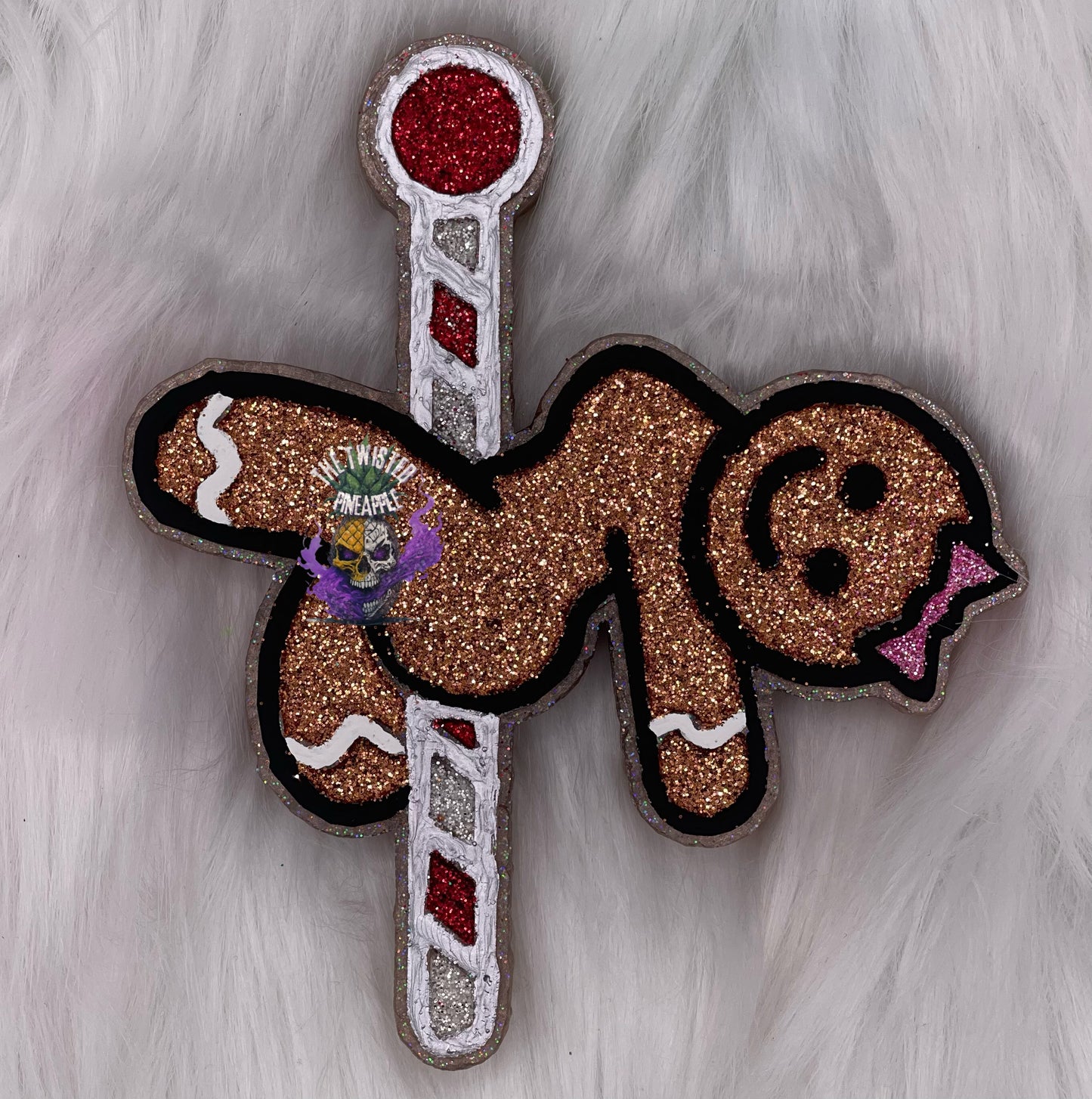 Naughty Gingerbread Freshie