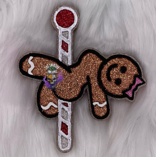 Naughty Gingerbread Freshie