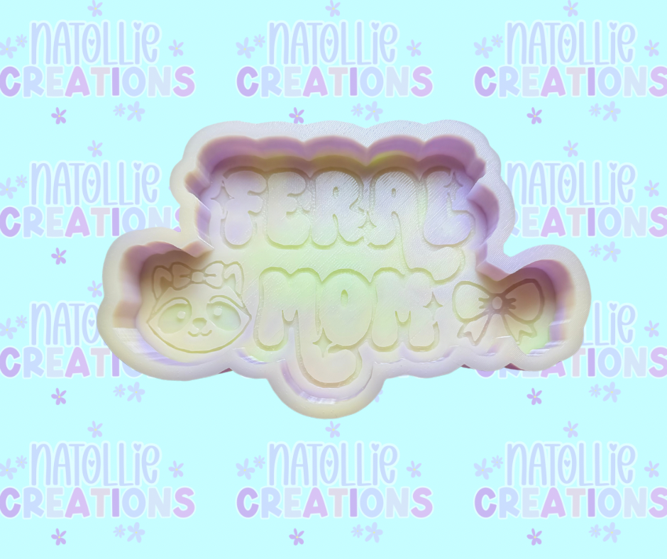 Feral Mom Freshie Silicone Mold