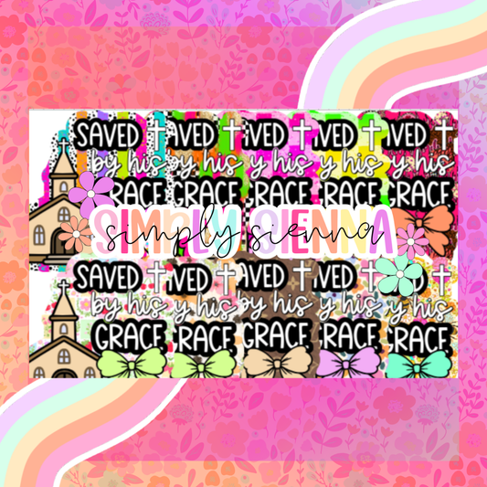 Saved By His Grace - COSMIC COWGIRL