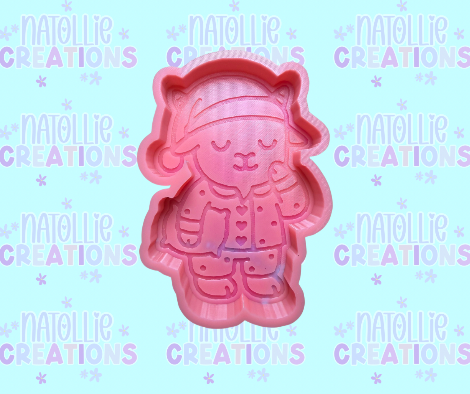 Sleepy Goat Freshie Silicone Mold
