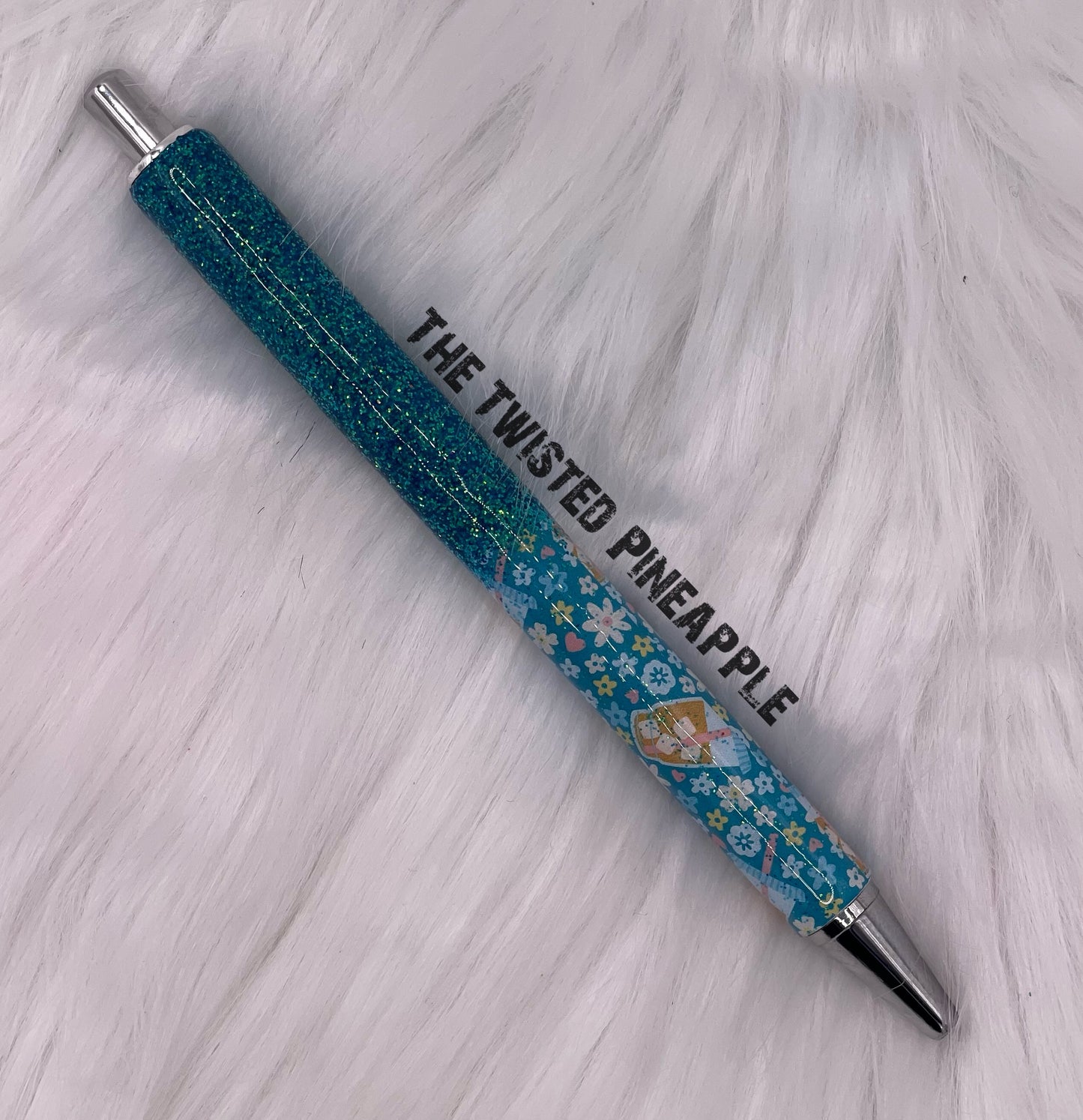 Iced Coffee Glitter Pen