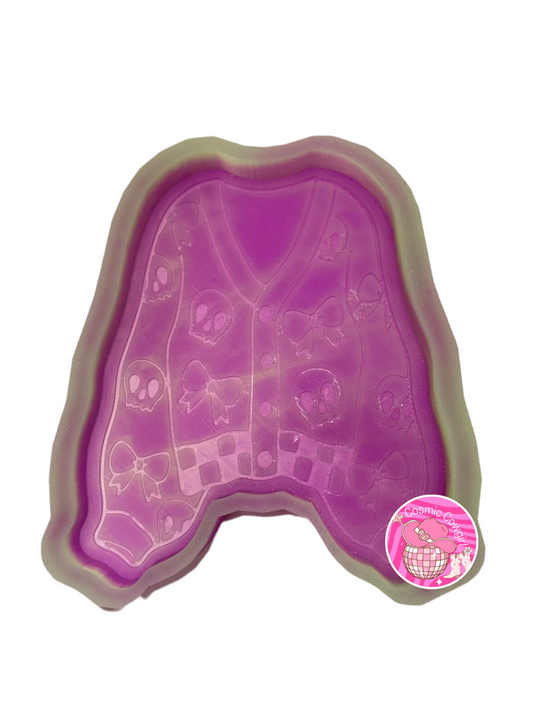 Skulls + Bows Sweater - Silicone Mold Only