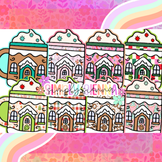 Gingerbread House Mug - NATOLLIE CREATIONS