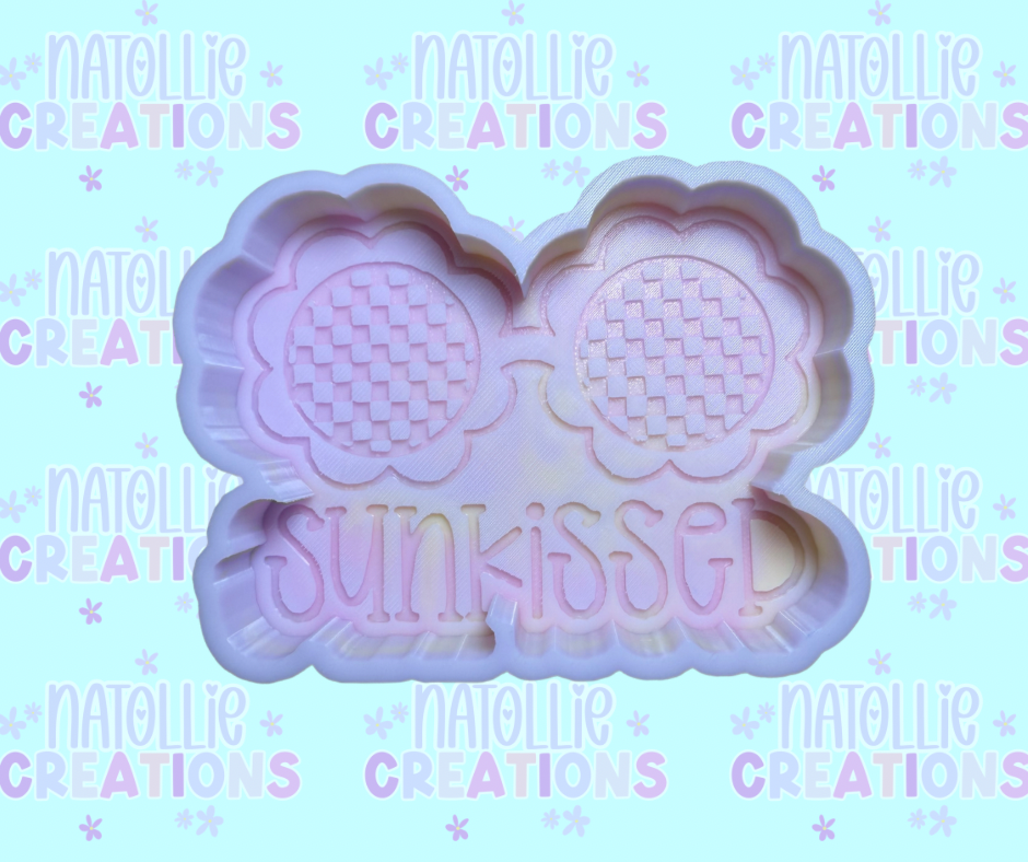 Sunkissed Sunglasses Freshie Silicone Mold