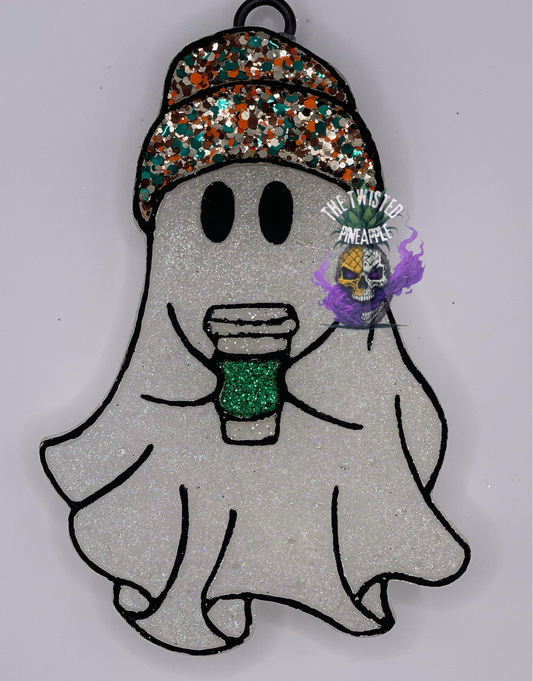 Ghost w/ Coffee Freshie