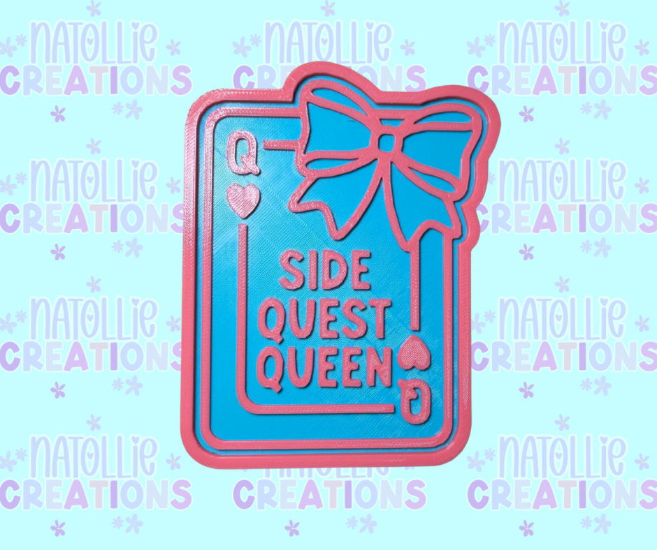 Side Quest Queen Insert Freshie Silicone Mold