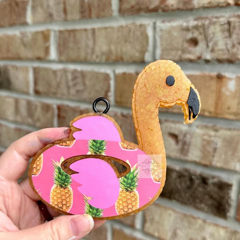 Flamingo Floatie - NATOLLIE CREATIONS
