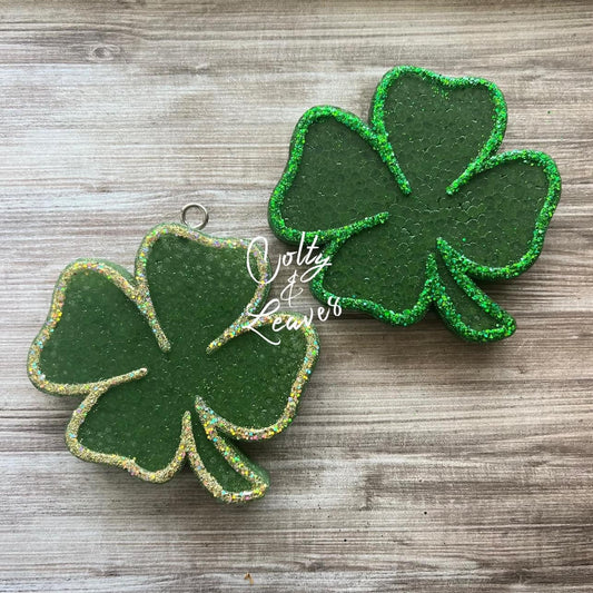 Four Leaf Clover Freshie Silicone Mold