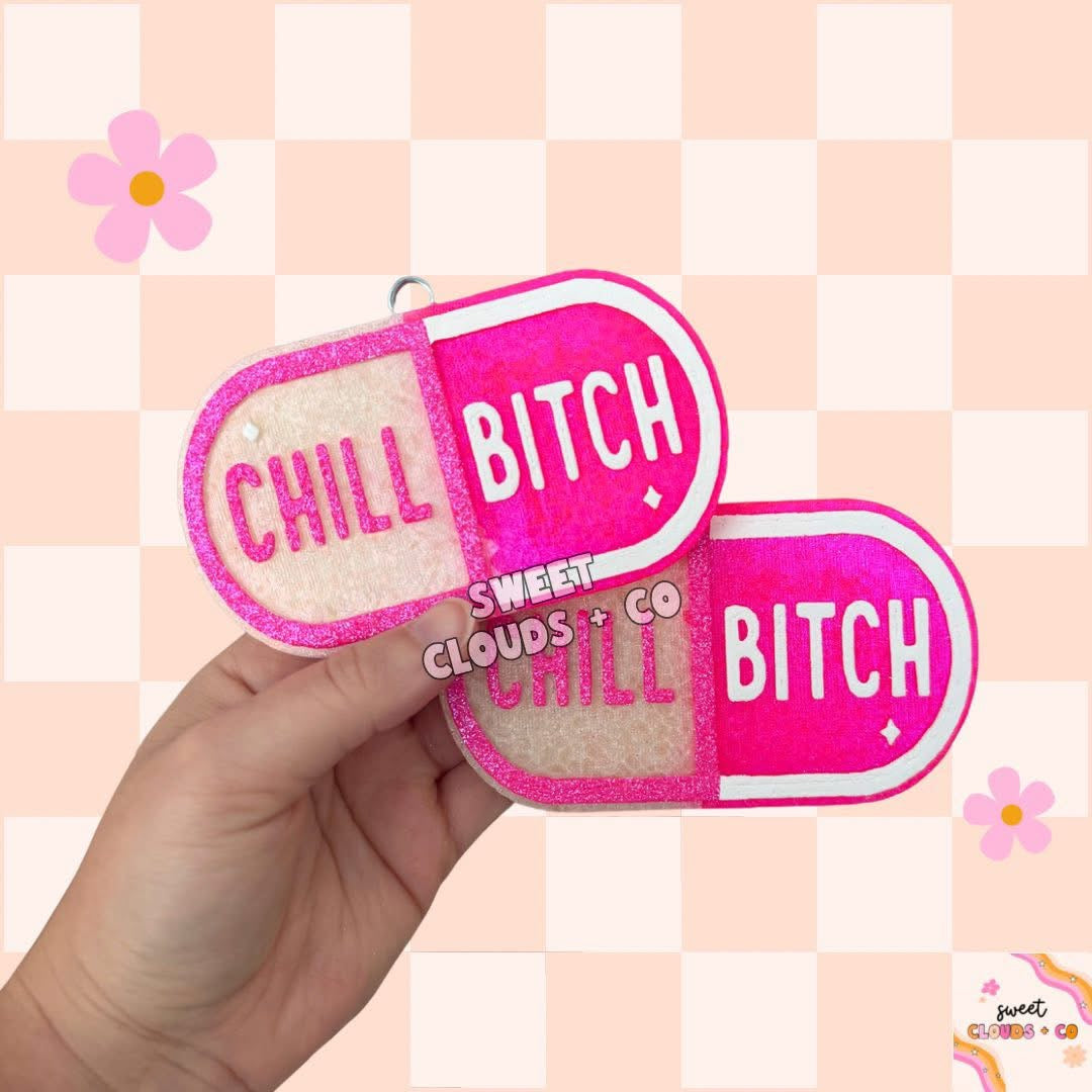 Chill Bitch Freshie Silicone Mold