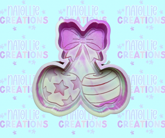 Patriotic Cherry Freshie Silicone Mold