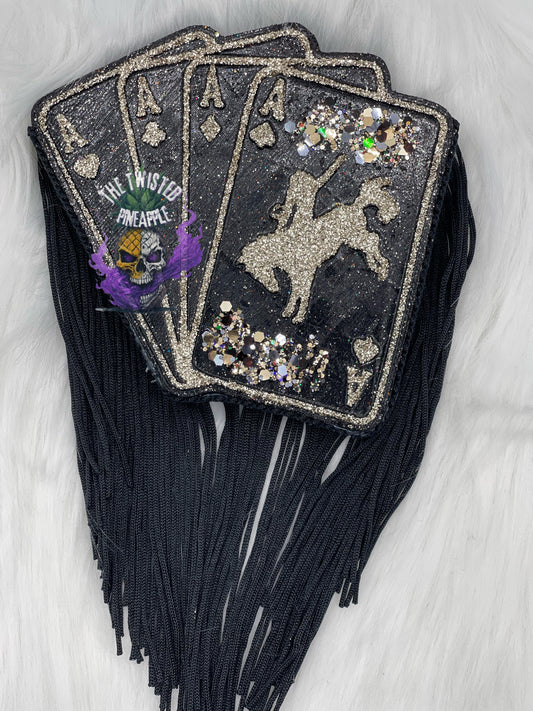 4 Aces Cowboy Poker Freshie