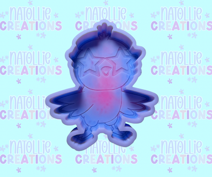Star Eye Chick Freshie Silicone Mold