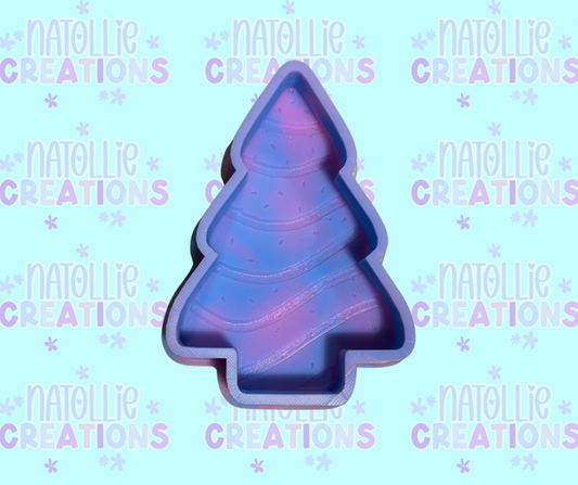 Christmas Snack Cake Freshie Silicone Mold
