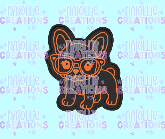Groovy Frenchie Freshie Silicone Mold