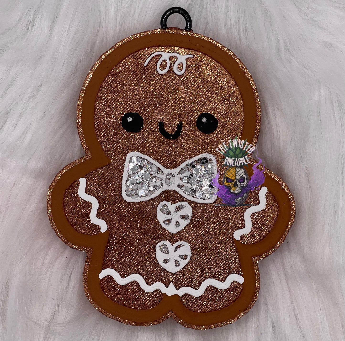Gingerbread Bowtie Freshie