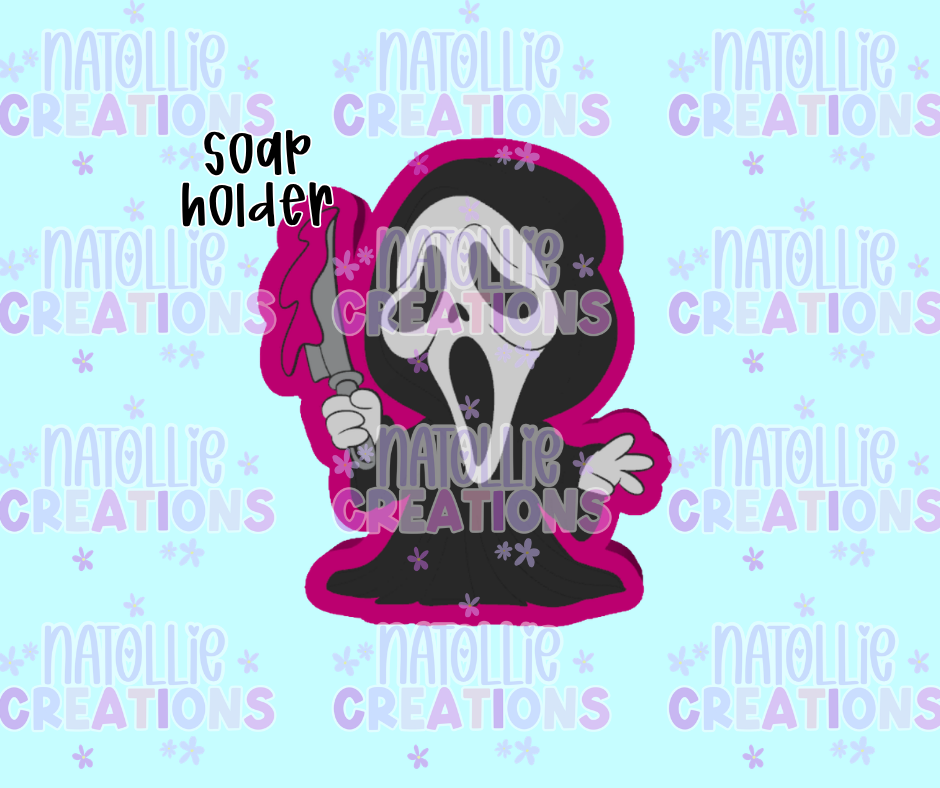 Ghost Face Soap Holder