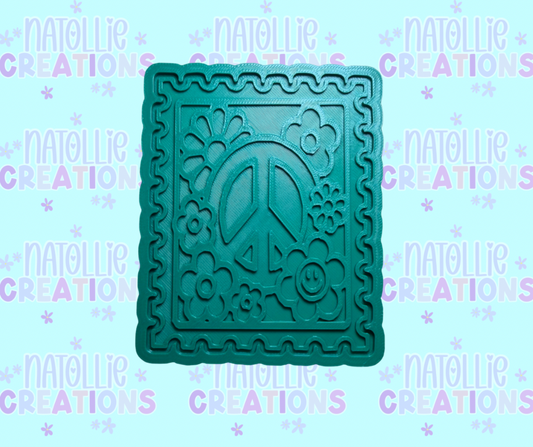 Groovy Stamp Insert Freshie Silicone Mold