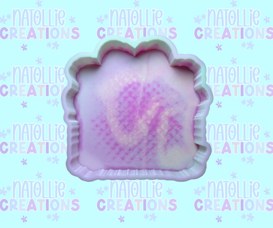 Beach Frame Blank Freshie Silicone Mold