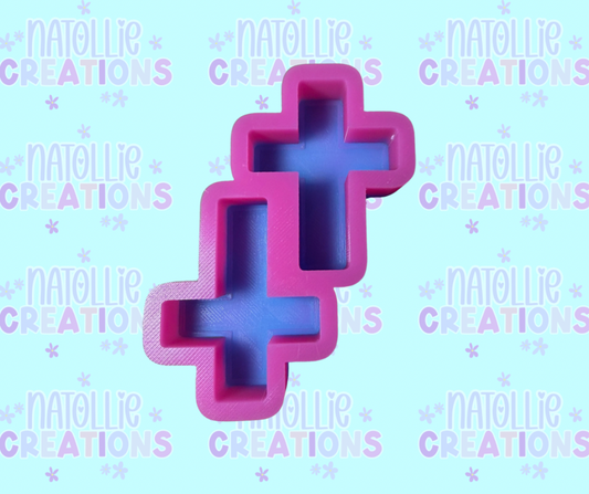Cross Vent Clip Freshie Silicone Mold