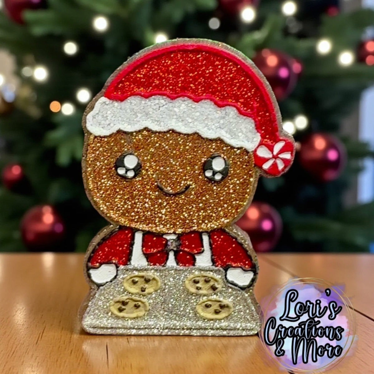 Gingerbread Baking Cookies Freshie Silicone Mold