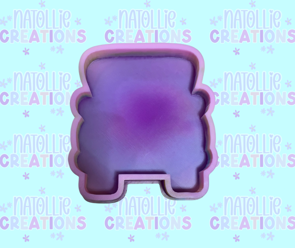 Truck + Inserts Freshie Silicone Mold