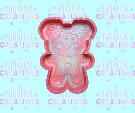 Space Bun Gingerbread Freshie Silicone Mold