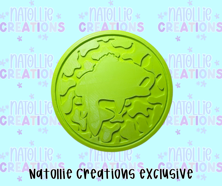 Camo Fish Insert Freshie Silicone Mold