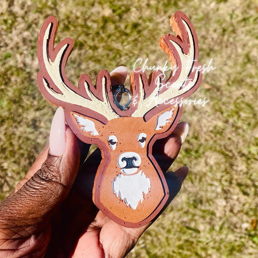 Deer Head Freshie Silicone Mold