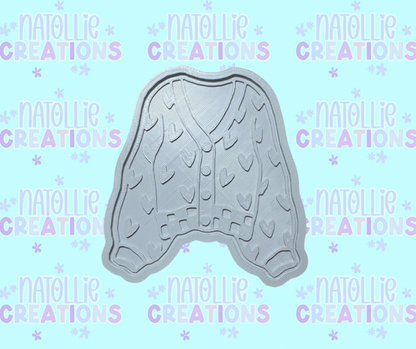 Checkered Sweater + Inserts Freshie Silicone Mold