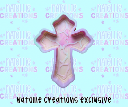 Camo Cross Freshie Silicone Mold