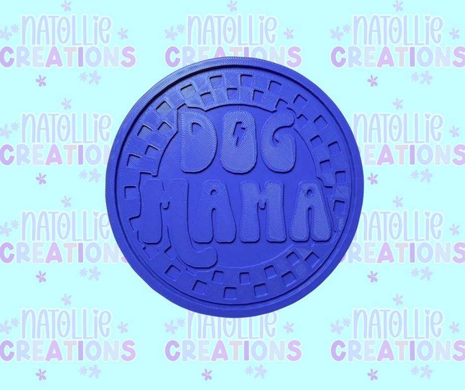 Dog Mama Insert Freshie Silicone Mold