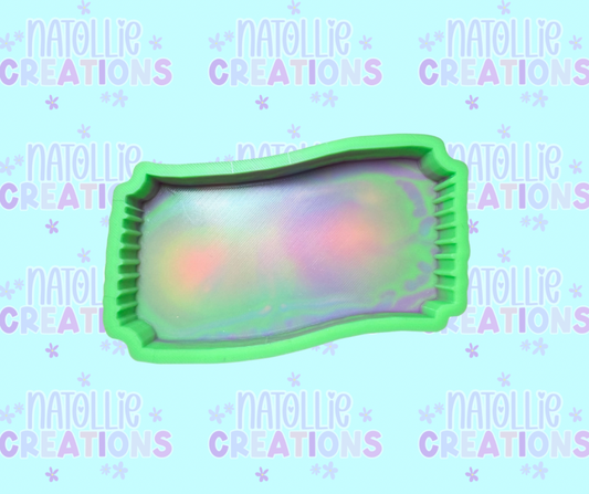 Blank Ticket Stub Freshie Silicone Mold