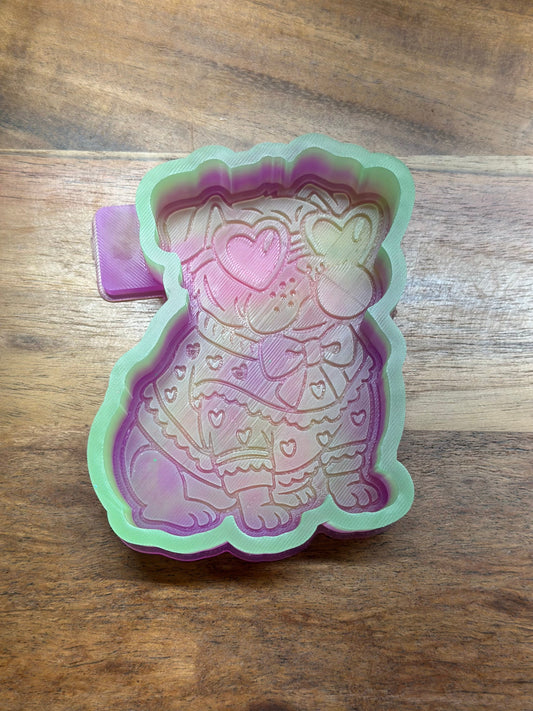 Bulldog With Sweater - Silicone Mold